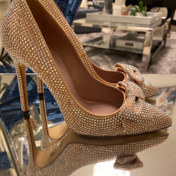 gucci runway satin crystal pump - Picture 2 of 7